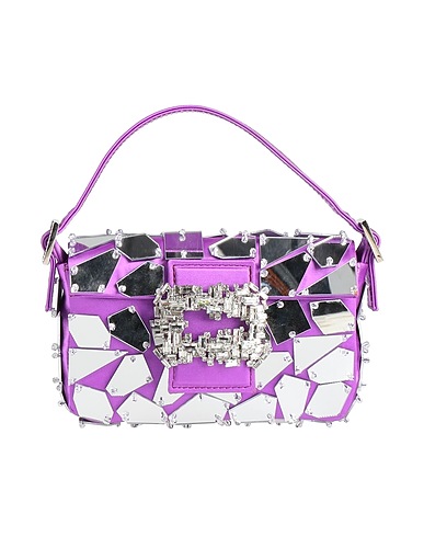GEDEBE Handbag Purple Textile fibres