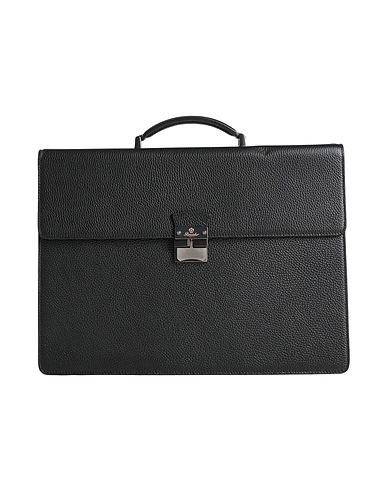 PINEIDER Handbag Black Leather