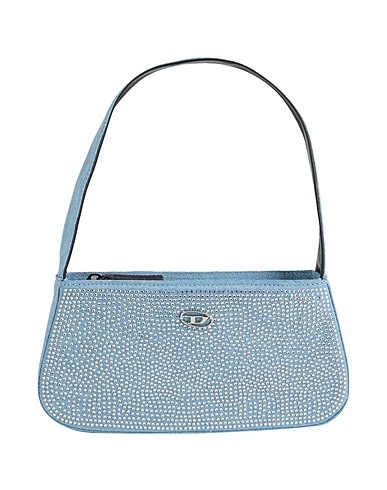 DIESEL Handbags Blue 91% Cotton, 7% Viscose, 1% Elastane, 1% Polyester