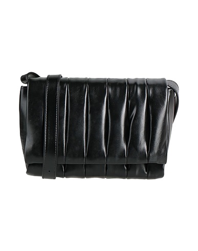 THEMOIRÈ Across-body bag Black Textile fibres