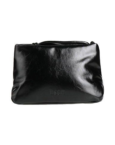 MSGM Handbag Black 100% Polyurethane