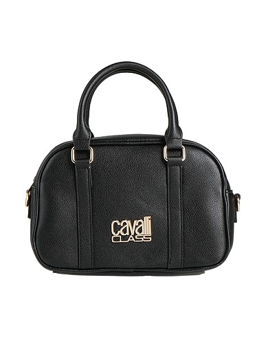 CAVALLI CLASS Handbag Black 100% Polyurethane