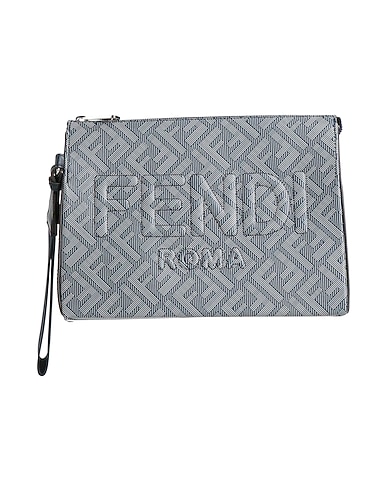 FENDI Handbag Navy Leather