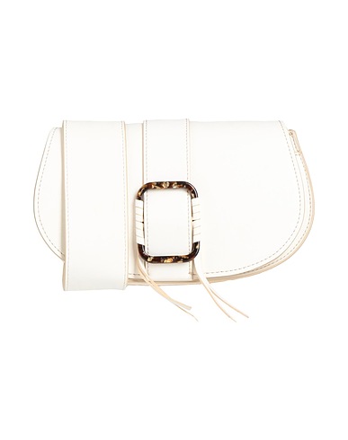 BA&SH Across-body bag White Textile fibres