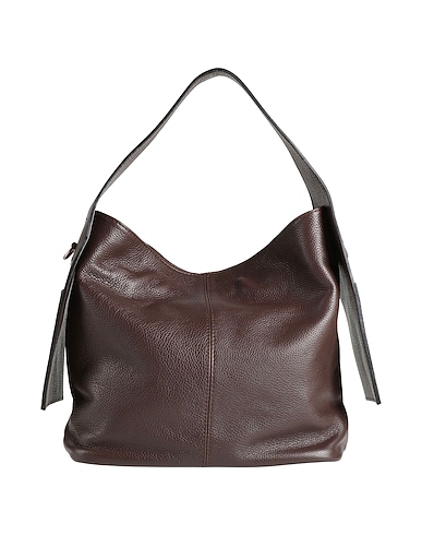 LAURA DI MAGGIO Handbag TESTA DI MORO Leather