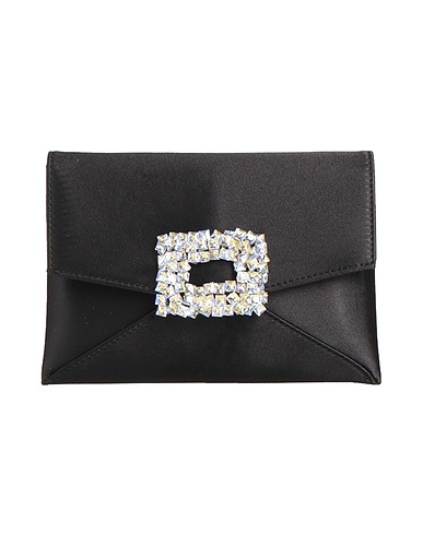 TWENTY FOUR HAITCH Handbag Black 100% Polyester