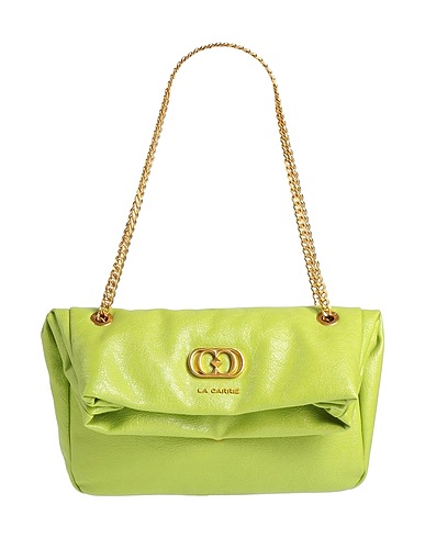 LA CARRIE Schultertasche Grün Synthetische Fasern