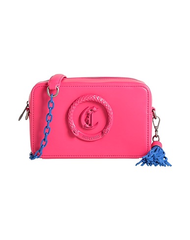 JUST CAVALLI クロスボディバッグ マゼンタ ポリエステル 100%