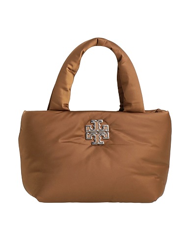 TORY BURCH Borsa a mano Khaki Fibre tessili