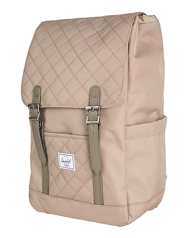 HERSCHEL SUPPLY CO. Rucksacks Khaki 100% Recycled PET, TPE - Thermoplastic Elastomer