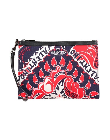 VALENTINO GARAVANI Handbag Blue Textile fibers