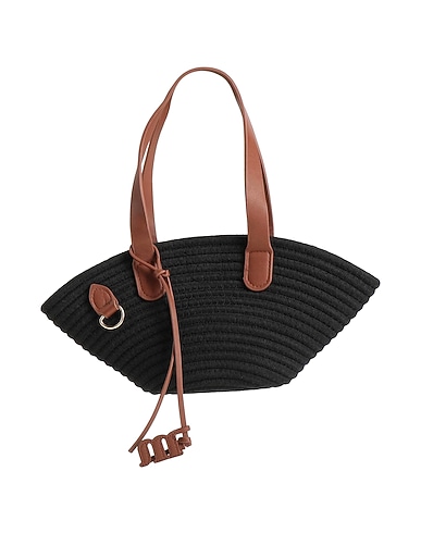 MATINÉE Handbag Black 100% Cotton