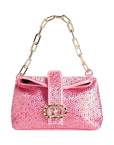 LA CARRIE Handbag Pink 100% Polyurethane