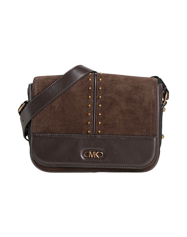 MICHAEL MICHAEL KORS Across-body bag Dark brown Leather