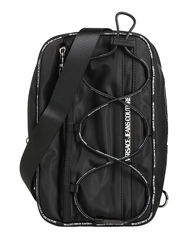 VERSACE JEANS COUTURE Across-body bag Black 100% Polyamide