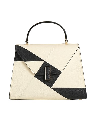 VALEXTRA Handbag Cream Leather