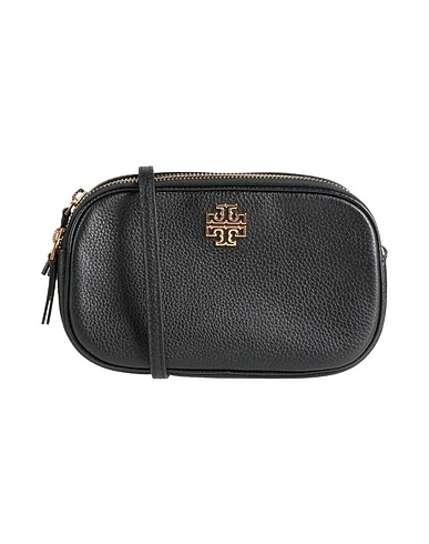 TORY BURCH Across-body bag Black Leather