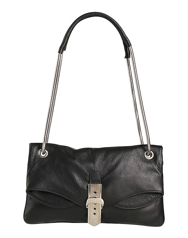 MYRIAM SCHAEFER Shoulder bag Black Leather