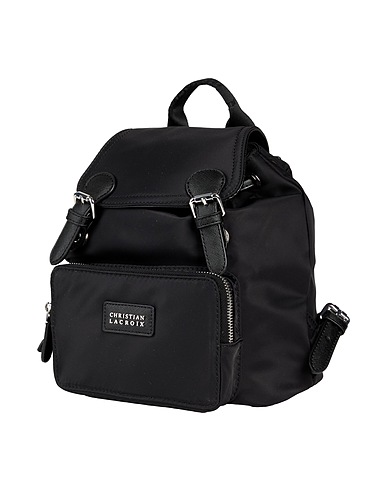 CHRISTIAN LACROIX Rucksacks Black 100% Nylon