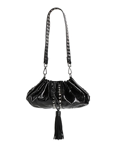 BA&SH Shoulder bag Black Cowhide