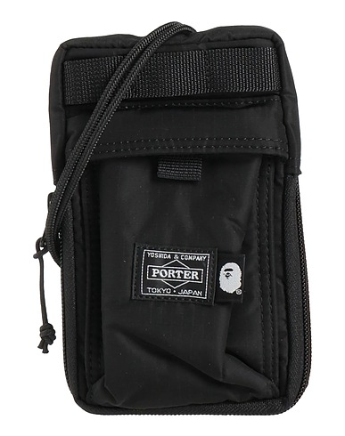 A BATHING APE Cross-body bags Black 100% Nylon