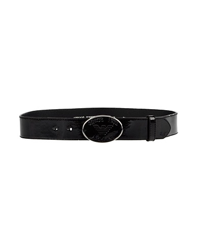 EMPORIO ARMANI Belt Black 100% Bovine leather