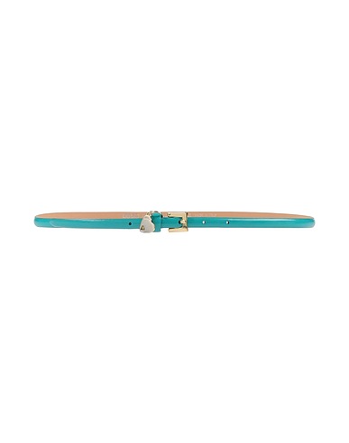 LIU •JO Thin belt Green 52% Polyurethane, 26% Cotton, 22% Polyester