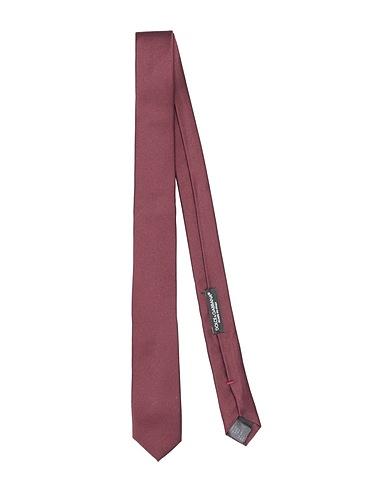 DOLCE&GABBANA Ties and bow ties Burgundy 100% Silk