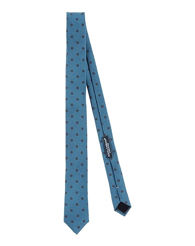 DOLCE&GABBANA Ties and bow ties Slate blue 100% Silk