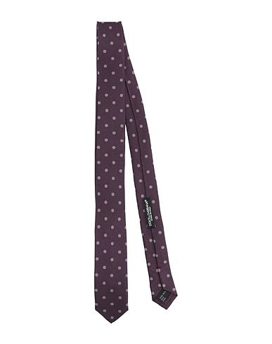 DOLCE&GABBANA Ties and bow ties Dark purple 100% Silk
