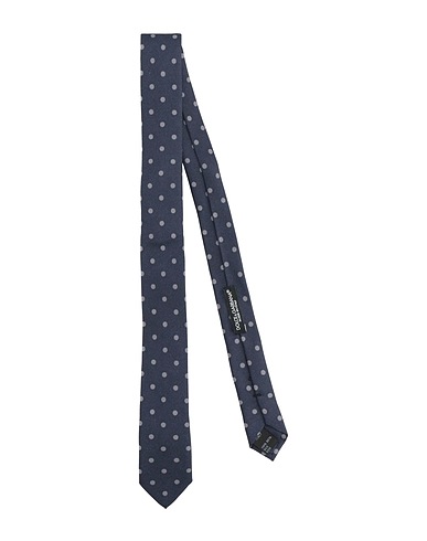 DOLCE&GABBANA Ties and bow ties Navy blue 100% Silk