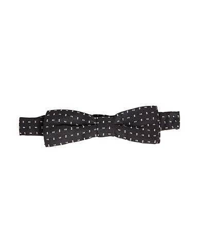 DOLCE&GABBANA Ties and bow ties Charcoal 100% Silk