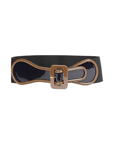 MARNI High-waist belt Midnight blue Calfskin