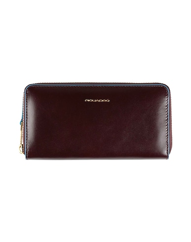 PIQUADRO Wallet Chocolate brown Cow leather