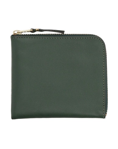 COMME des GARÇONS Portefeuille Vert foncé 100% Cuir de veau