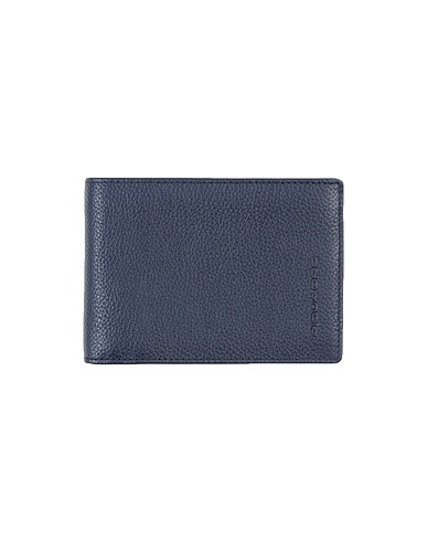 PIQUADRO Wallet Midnight blue Soft Leather