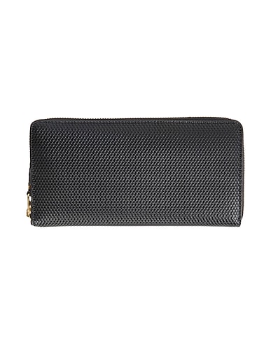 COMME des GARÇONS Brieftasche Schwarz 100% Rindsleder