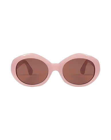 LINDA FARROW x DRIES VAN NOTEN Sunglasses Light pink Plastic