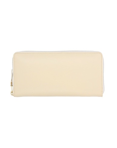 COMME des GARÇONS Wallet Cream 100% Soft Leather, Cowhide