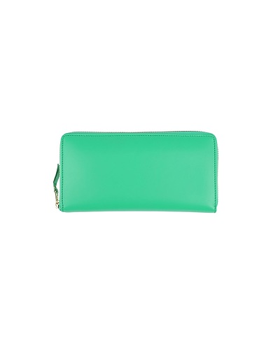 COMME des GARÇONS Portafoglio Verde 100% Pelle, Vacchetta