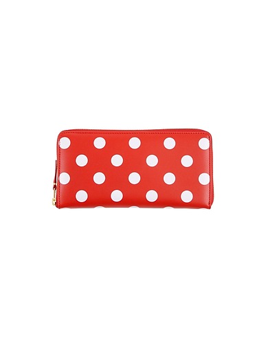 COMME des GARÇONS 財布 レッド 牛革 100%