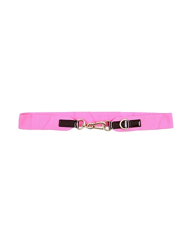 MALÌPARMI Regular belt Fuchsia 100% Polypropylene, Calfskin