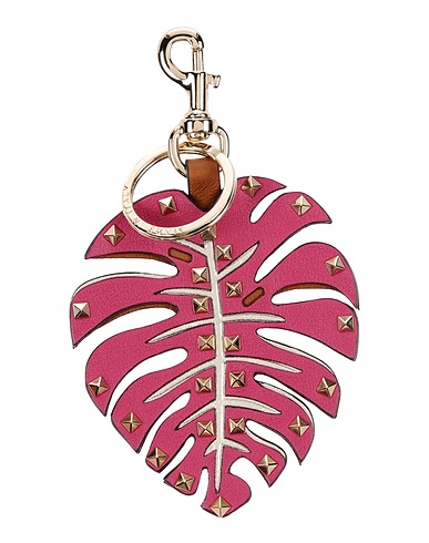 VALENTINO GARAVANI Key ring Garnet Soft Leather, Metal
