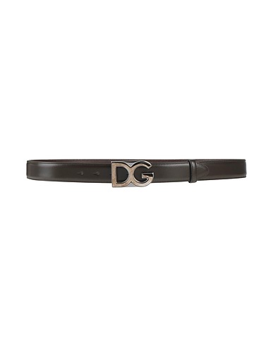 DOLCE&GABBANA Leather belt Calfskin