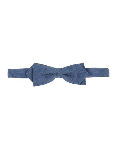 TONELLO Cravatte e papillon Blu 54% Seta, 46% Cotone