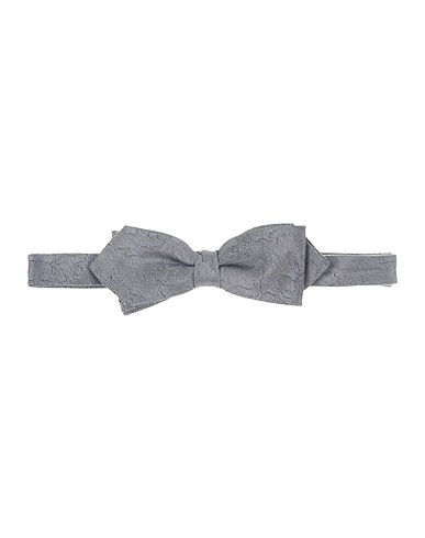 TONELLO Cravates et nœuds papillon Gris 54% Soie, 46% Coton