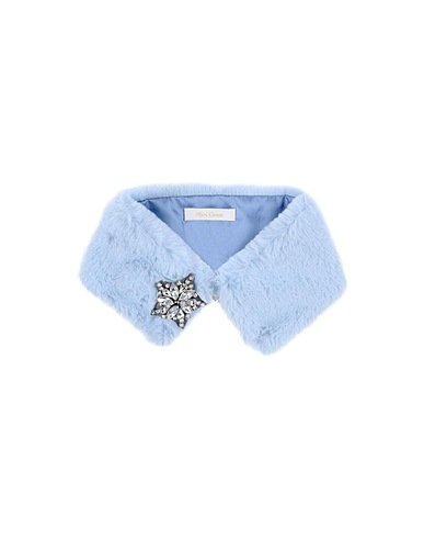MISS GRANT Scarves and foulards Sky blue 100% Polyester