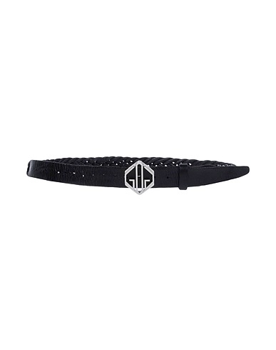 GOLDEN GOOSE Regular belt Black Soft Leather