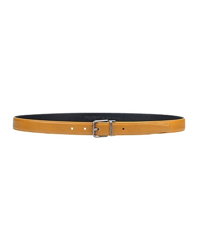 DOLCE&GABBANA Leather belt Marigold Calfskin
