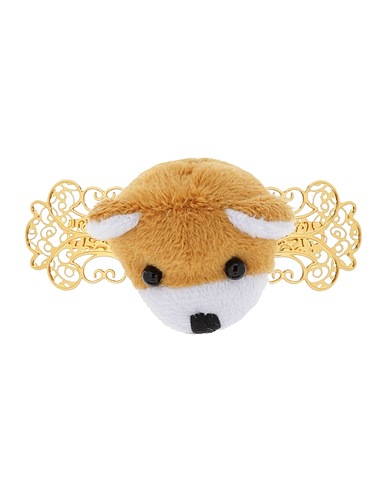 DOLCE&GABBANA Hair accessory Gold 40% Brass, 35% Polypropylene, 25% Polyester